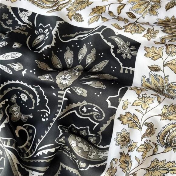 Long Silk Like Scarf Lightweight Satin Scarves Large Sunscreen Shawl Wrap for - Picture 7 of 7